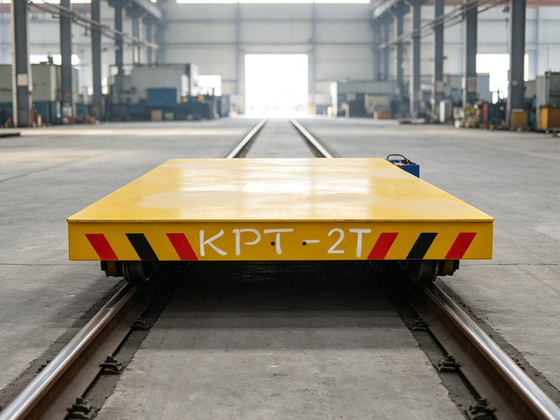 Towed Cable Rail Transfer Cart